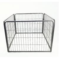YES4PETS 4 Panels 60 cm Heavy Duty Pet Dog Puppy Cat Rabbit Exercise Playpen Fence Extension