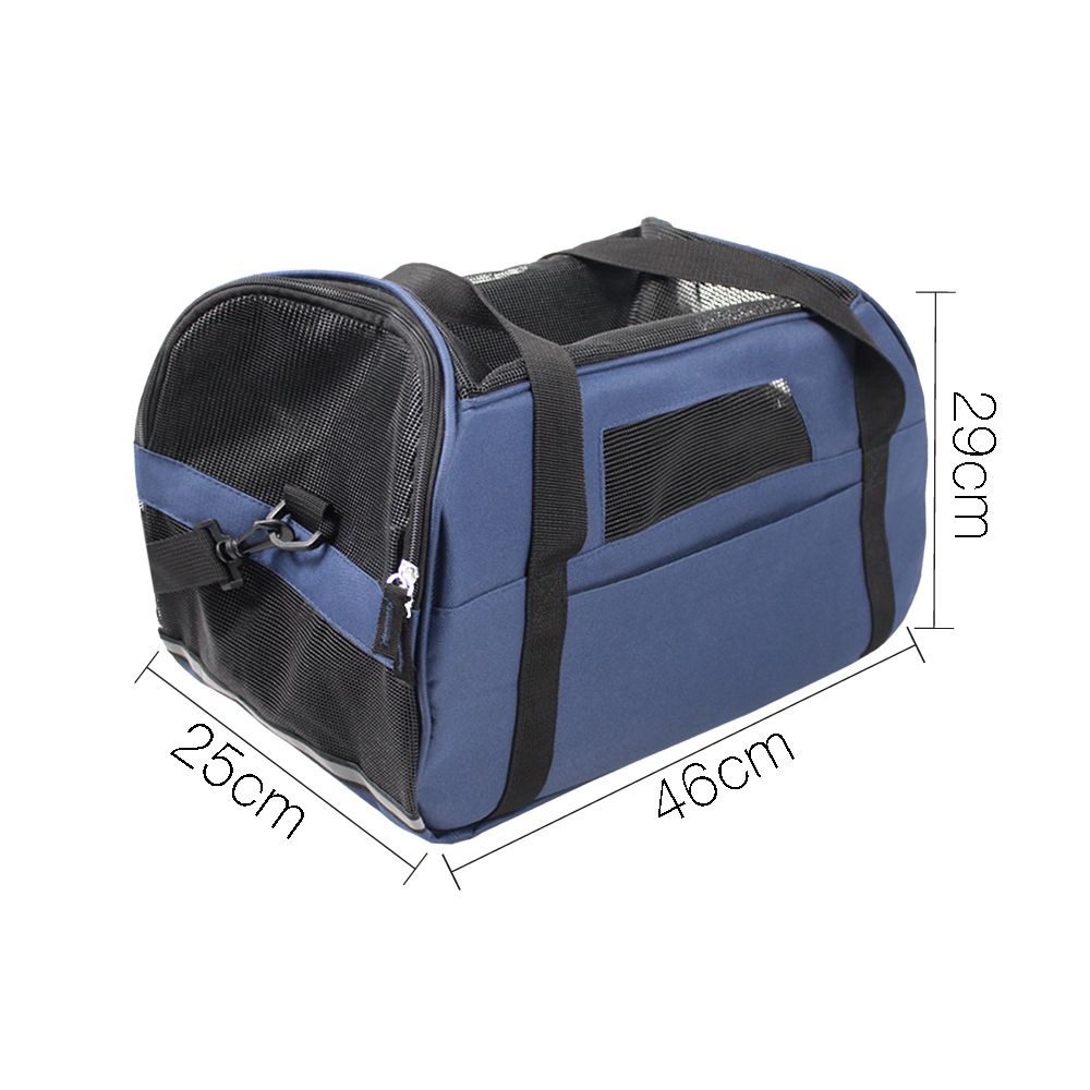 i.Pet Extra Large Portable Pet Carrier Blue