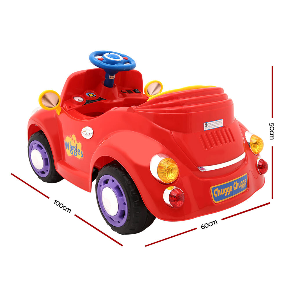wiggles ride on car big w