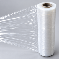 Pallet Wrap Stretch Film 500mm x 400m x 23 Micron Clear Hand Pallet Wrap - Single Roll