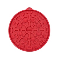 YES4PETS 4 x Pet Dog Cat Food Peanut Butter Spread N Lick Treat Mat Pad