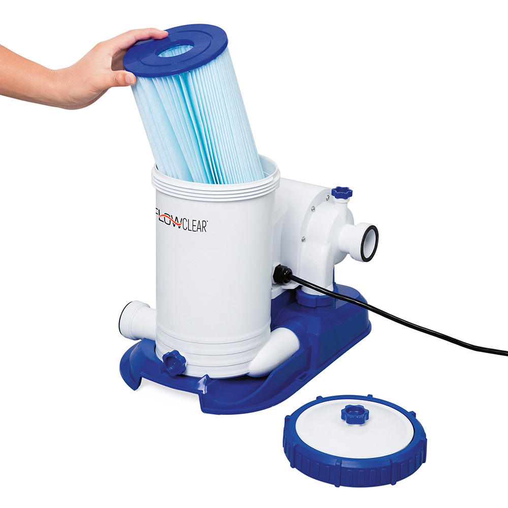 bestway flowclear gph filter pump for above ground swimming pool