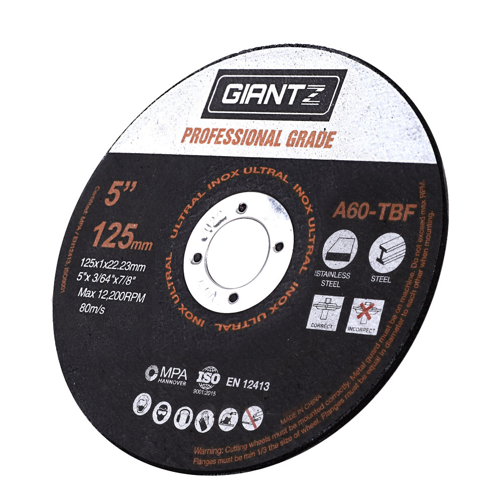 Giantz 500 x 5" Cutting Disc 125mm Metal Cut Off Wheel Angle Grinder