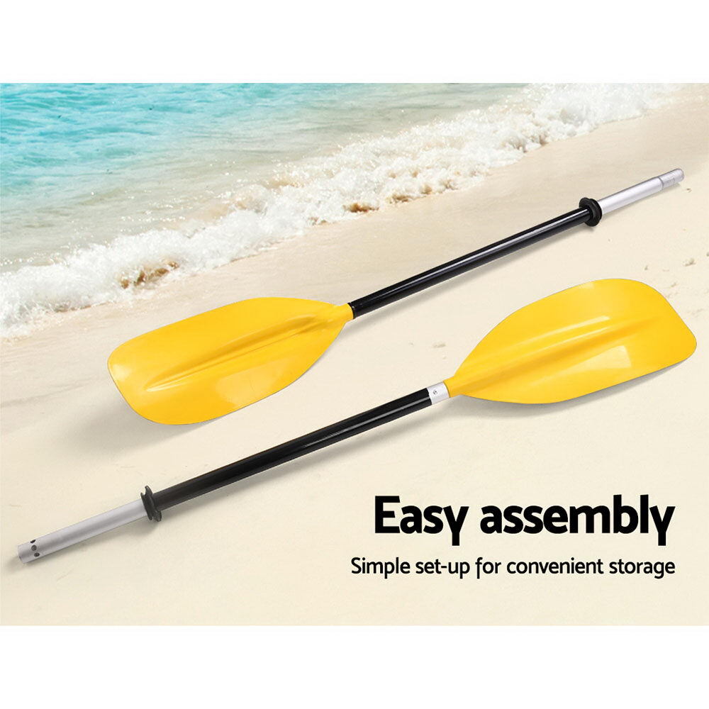 Premium 220cm Kayak Oar Paddle Yellow