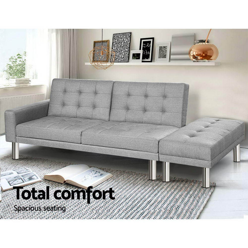 3 seater lounge with ottoman