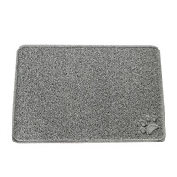YES4PETS 3 x Pet Food Bowl Placemat Waterproof Leakproof Rubber Feeder Mat Non Slip Floor 40x60cm