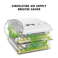 YES4PETS Automatic Digital LED 220 Egg Incubator Humidifier Egg Hatching Temperature Control