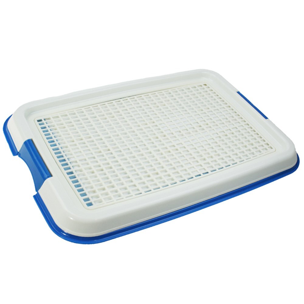 Small Portable Dog Potty Training Tray Pet Puppy Toilet Trays Loo Pad