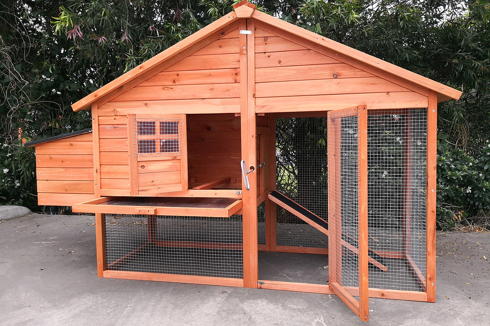 Large Chicken Coop Rabbit Guinea Pig Hutch Ferret House