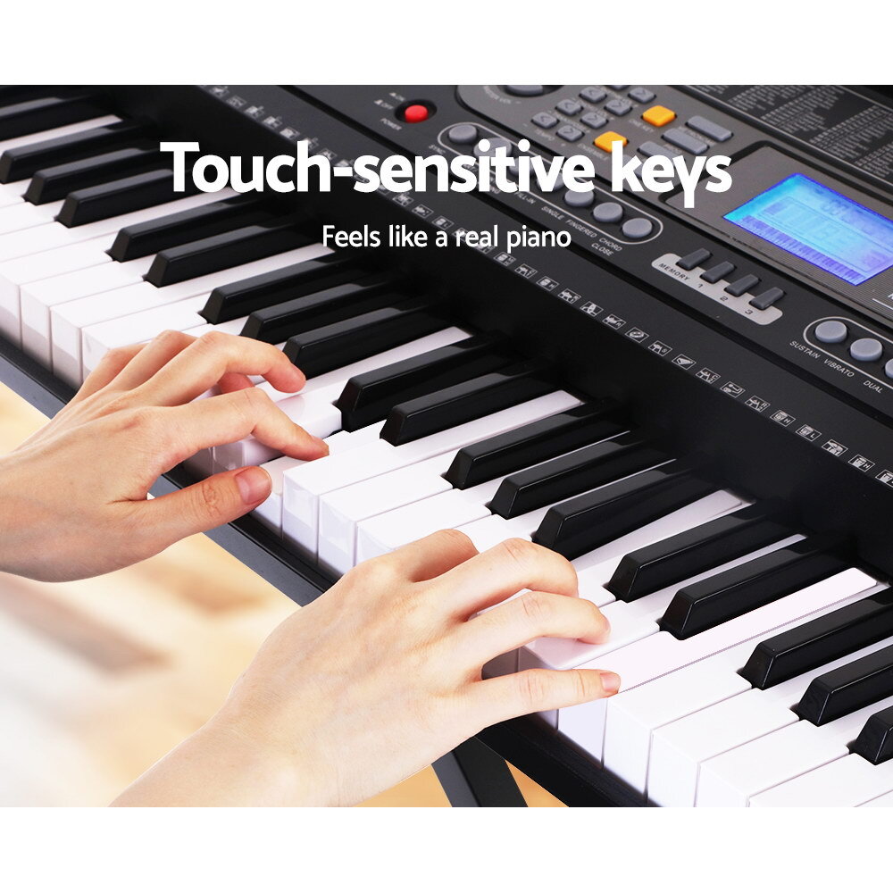 Alpha 61 Keys Electronic Piano Keyboard Electric Instrument Touch