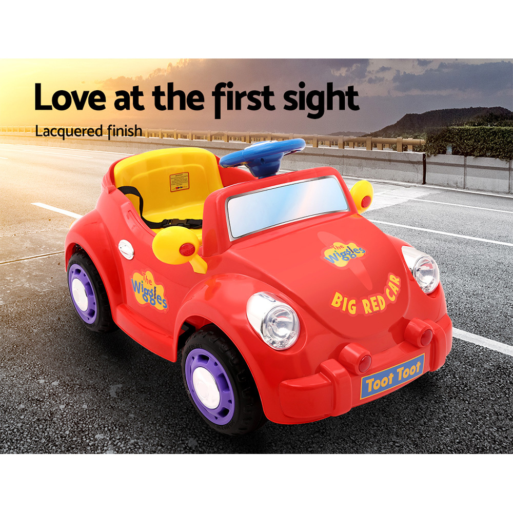 wiggles ride on car big w
