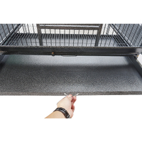 YES4PETS XL Bird Cage Pet Parrot Aviary with Perch & Feeder With Cover