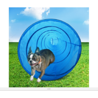 YES4PETS Portable Pet Dog Agility Training Exercise Cat Tunnel Chute 3M