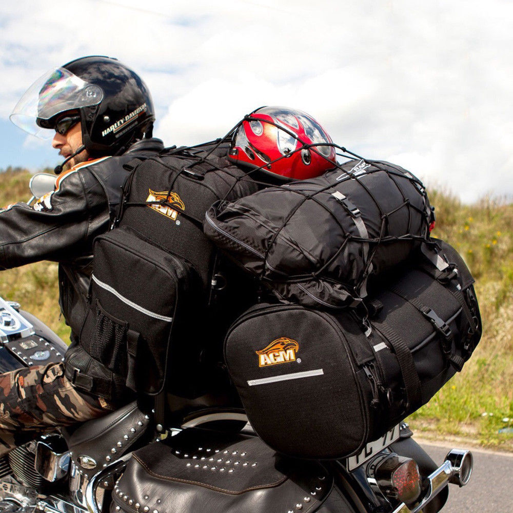 bungee net for motorcycle
