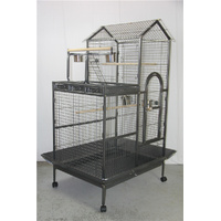 YES4PETS 160cm XL Bird Cage Pet Parrot Aviary Perch Castor Wheels