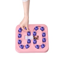 YES4PETS Dog Interactive Slide Square Toy Fun Pet Puppy Smart Training Treat Hiding Game Toys Slow Feed Anti Gulp