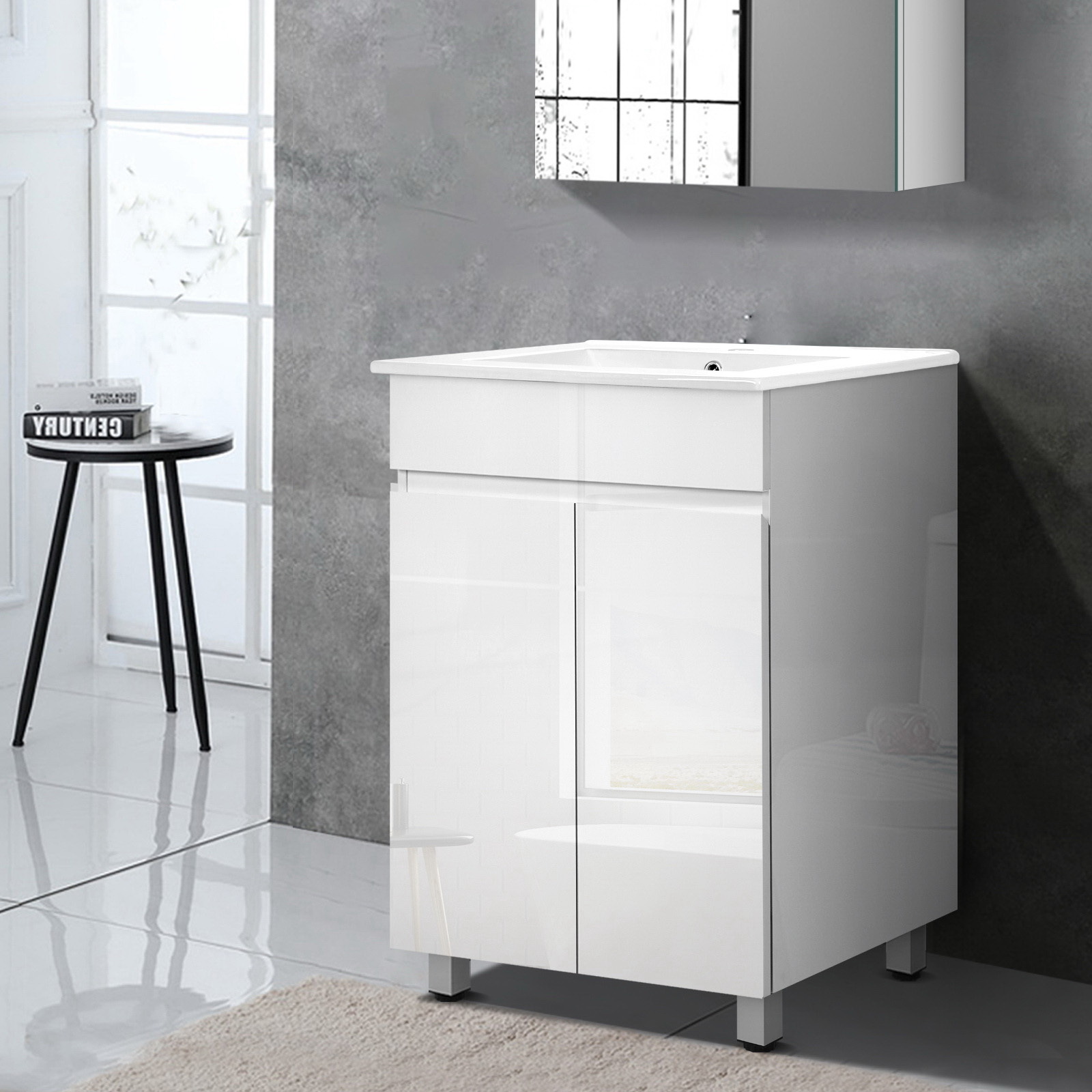Cefito Bathroom Vanity Unit Wash Basin Sink Storage