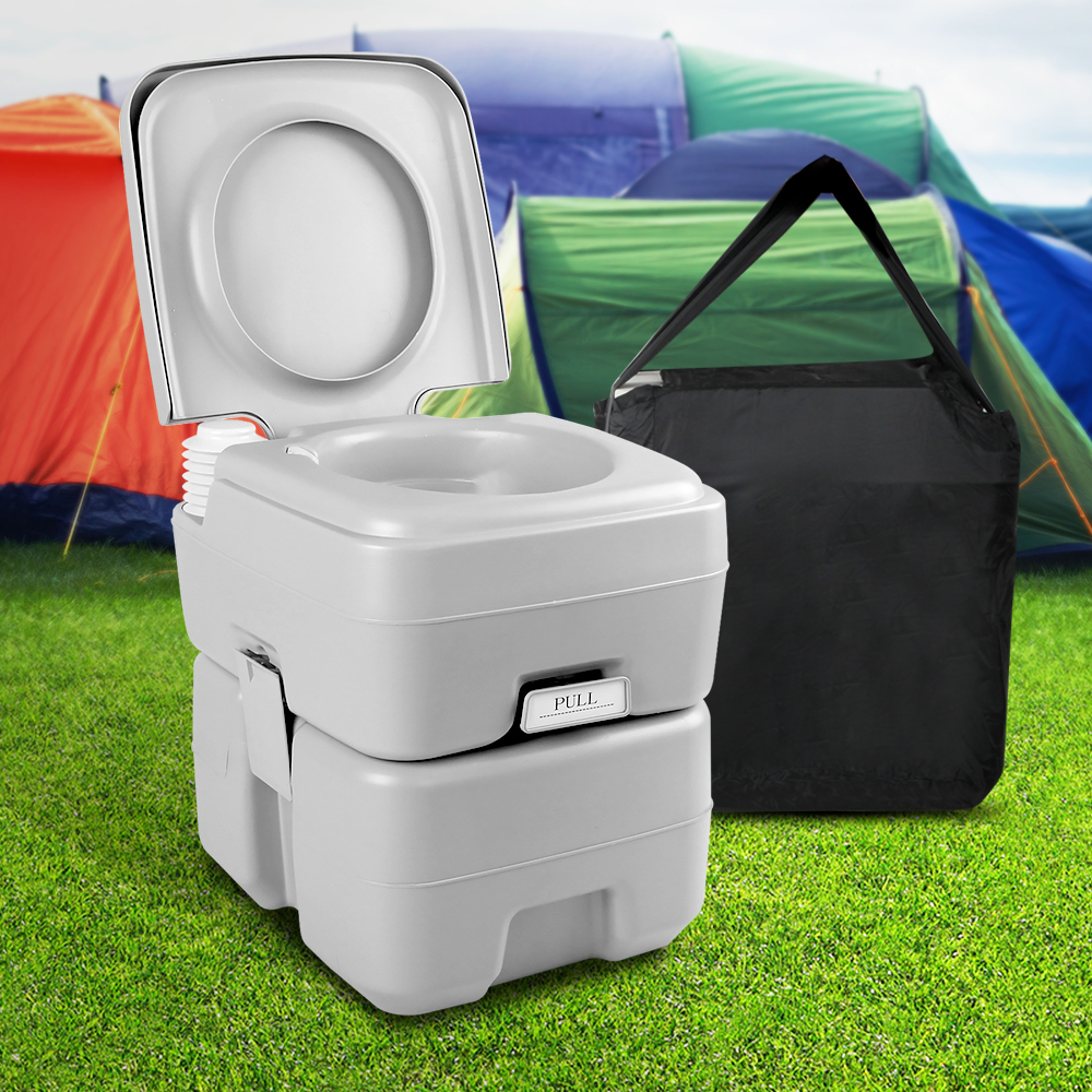 Weisshorn 20L Outdoor Portable Toilet Camping Potty Caravan Travel