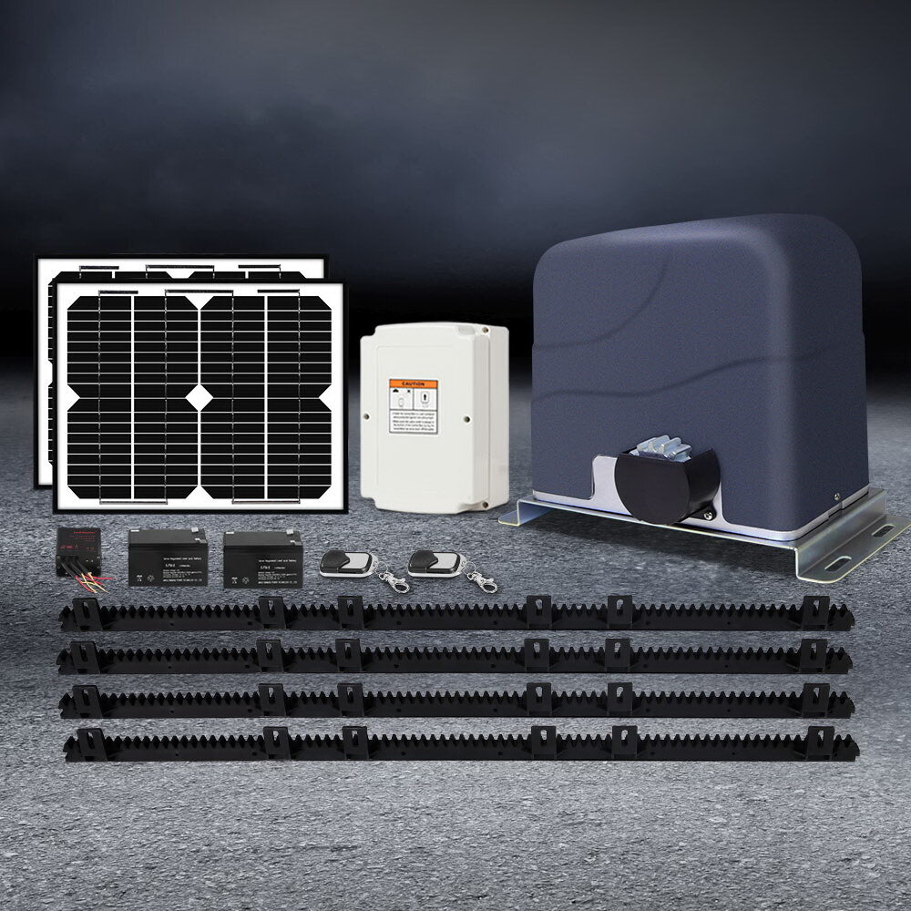 LockMaster Electric Automatic Sliding Gate Opener 800kg 4M Rail