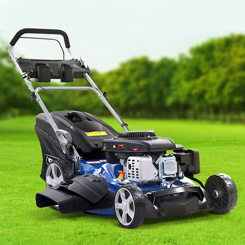 Giantz Lawn Mower Self Propelled 22 inch 220cc 4 IN 1