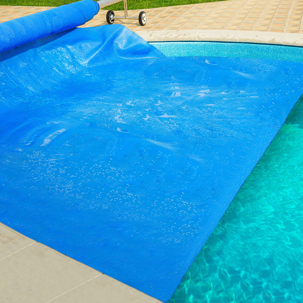Aquabuddy 8.5 X 4.2m Solar Swimming Pool Cover Blue