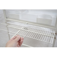 YES4PETS White Bird Transport Budgie Cage Parrot Aviary Carrier With Stand & Wheels