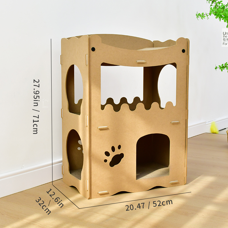 Cardboard cat condo discount
