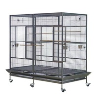 YES4PETS XXXL 195 cm Bird Cage Pet Parrot Aviary  Perch Castor Wheel with Cover