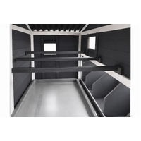 YES4PETS XXL Chicken Coop Rabbit Guinea Pig Hutch Ferret Hen Cat House 2380*1420*1650