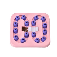 YES4PETS Dog Interactive Slide Square Toy Fun Pet Puppy Smart Training Treat Hiding Game Toys Slow Feed Anti Gulp