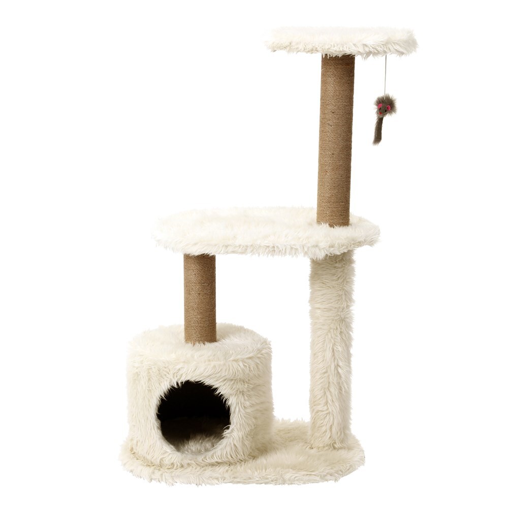 cat tree and scratcher