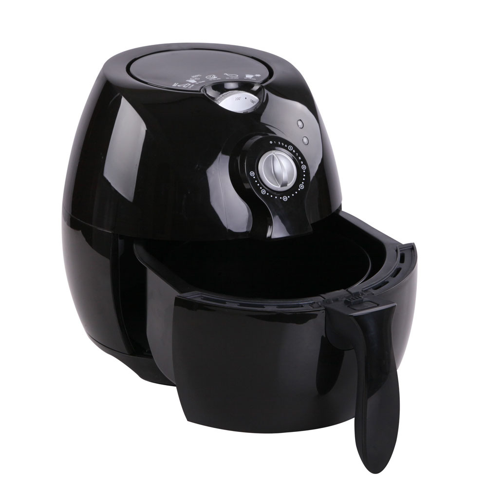 5 Star Chef 4L Air Fryer Oil Free Deep Cooker Black