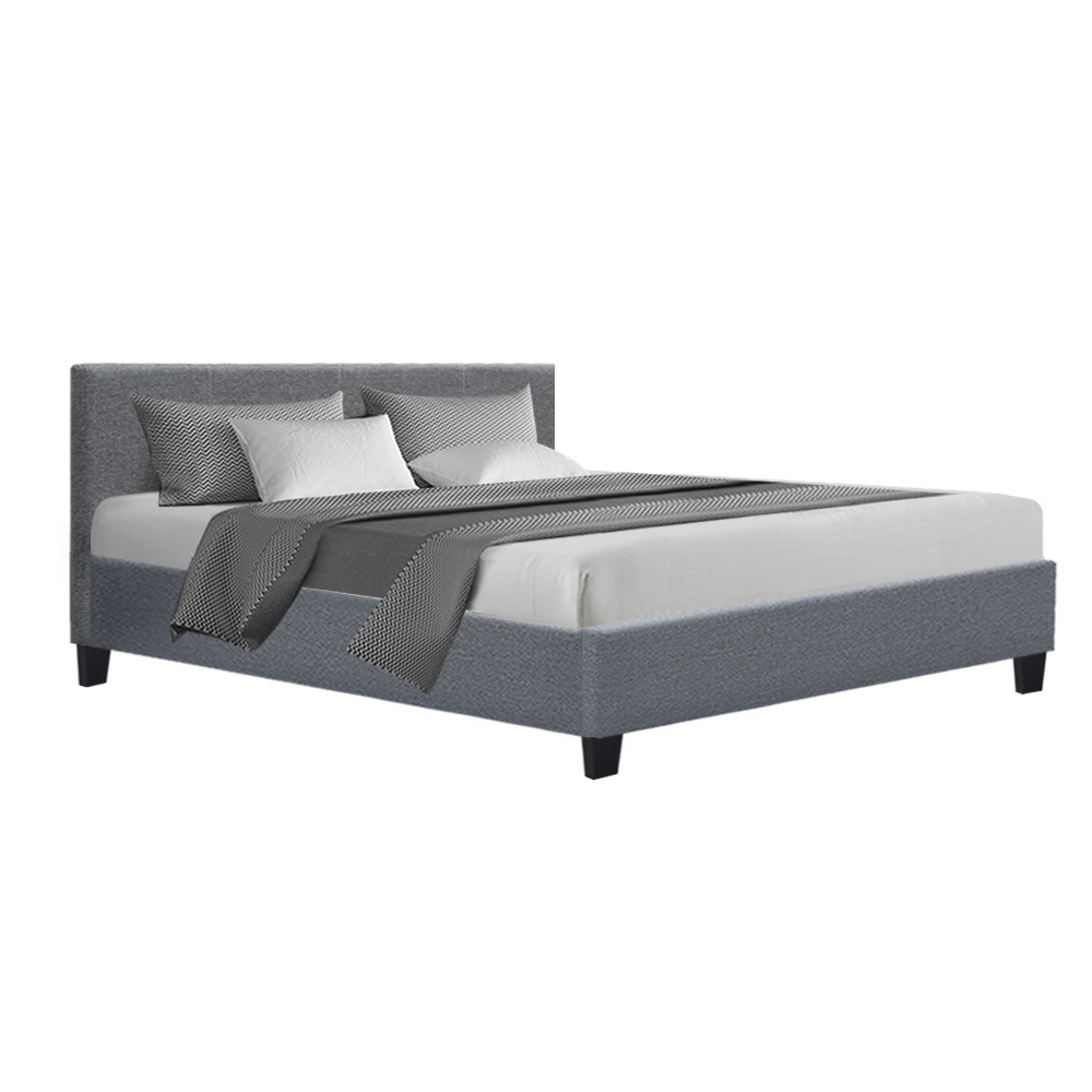 grey bed frame king grey bed frame king