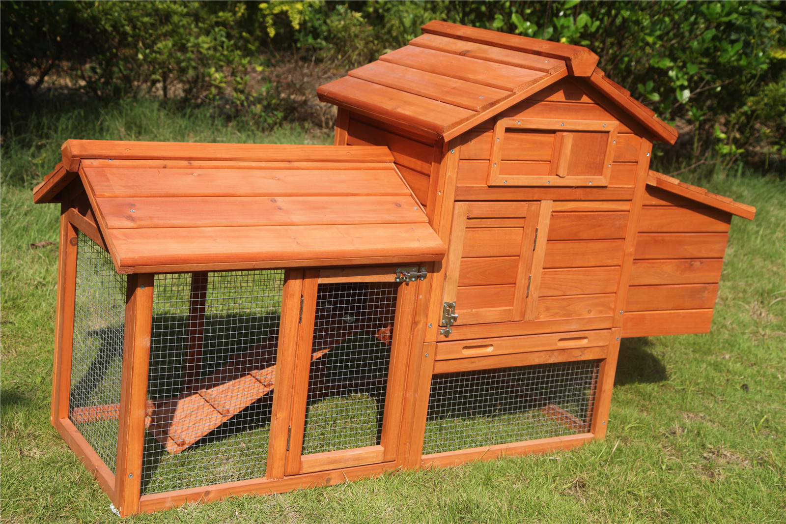 Small Chicken Coop Rabbit Hutch Ferret Guinea Pig Cage Hen 