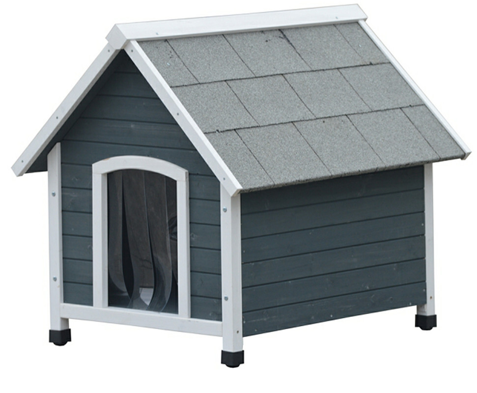 YES4PETS XL Wooden Pet Dog Kennel Timber House Cabin Wood Log Box with