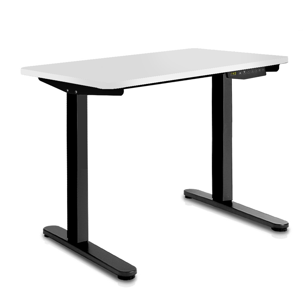 Motorised Height Adjustable Standing Desk White