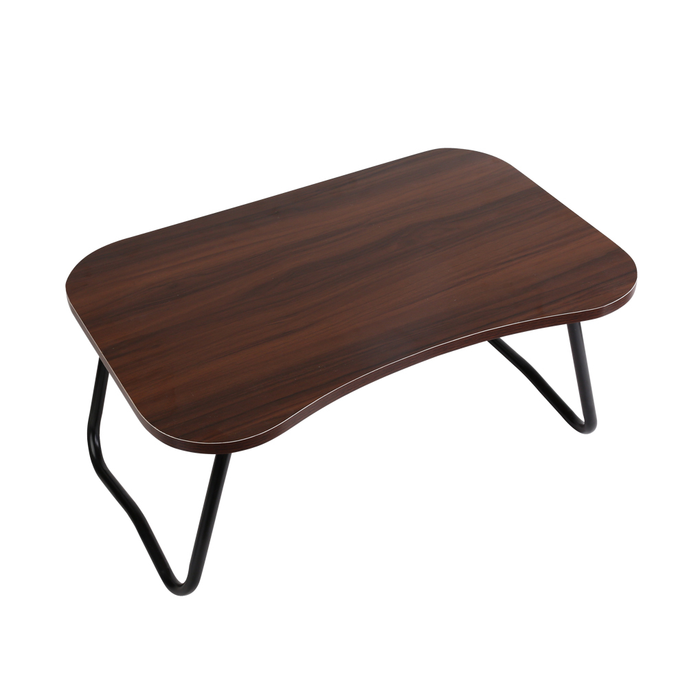 Portable Bed Tray Table - Dark Wood