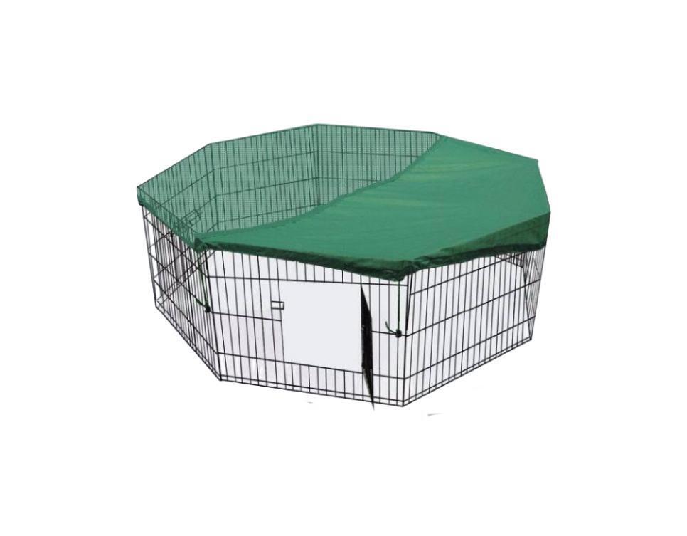 YES4PETS 36 Dog Rabbit Playpen Exercise Puppy Cat Enclosure Fence With Cover