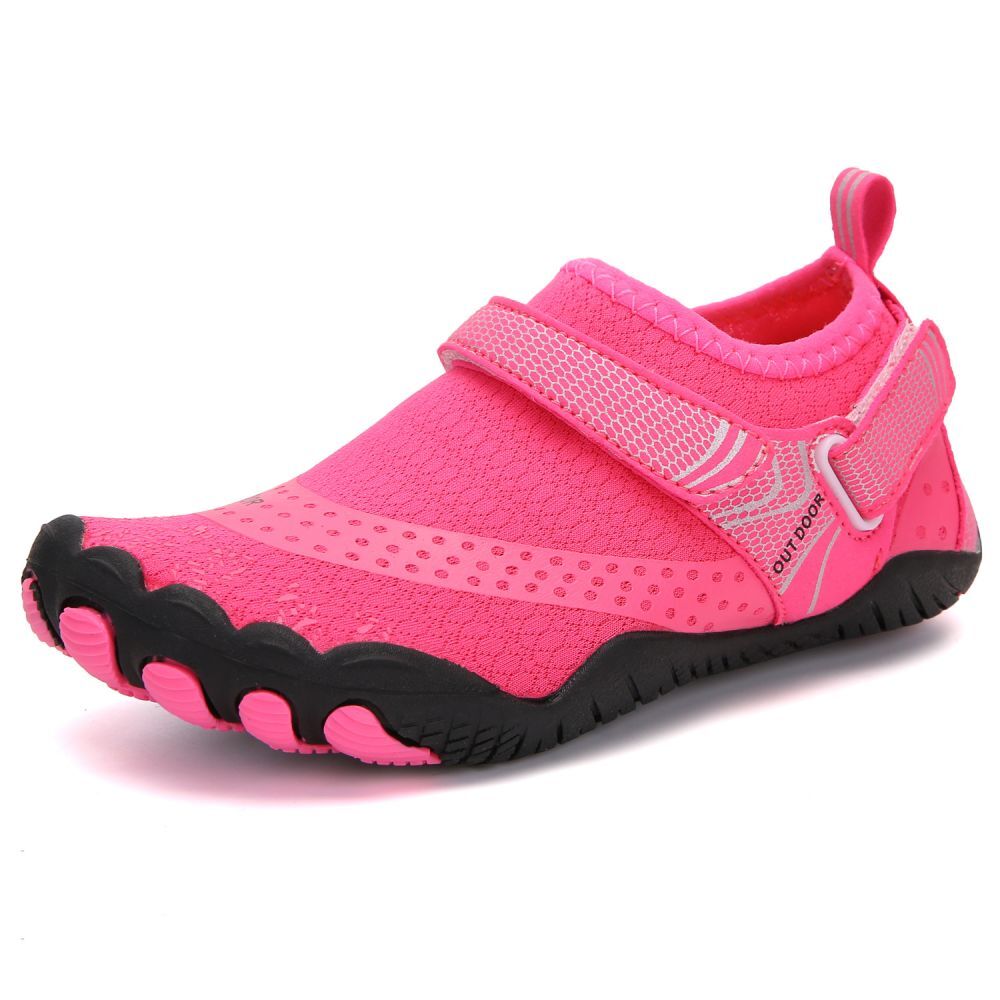 Kids Water Shoes Barefoot Quick Dry Aqua Sports Shoes Boys Girls - Pink ...