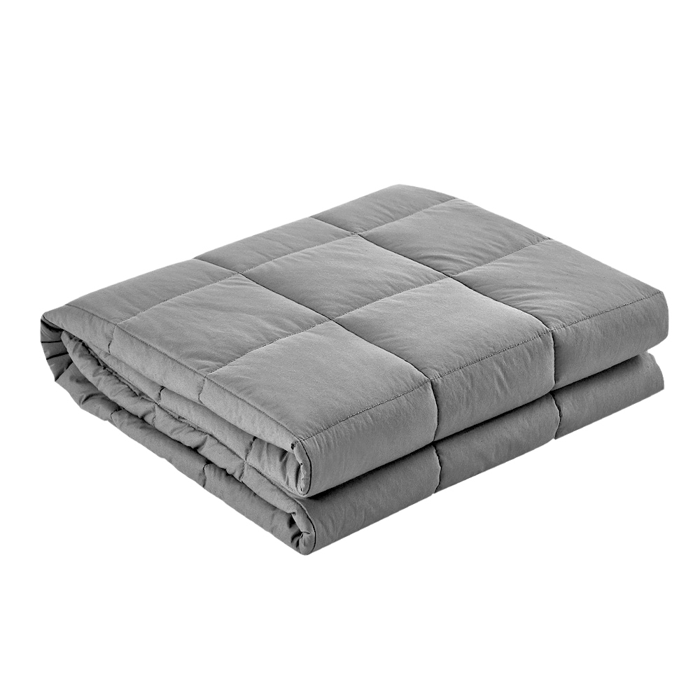 Weighted Blanket Adult 5KG Heavy Gravity Blankets Microfibre Duvet Cover Deep Relax Better Sleep Lig