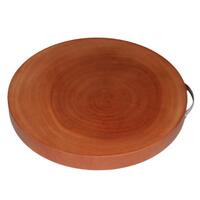 YES4HOMES M Natural Hardwood Hygienic Kitchen Cutting Wooden Chopping Board Round