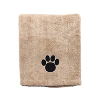 YES4PETS 2 x Pet Dog Cat Microfiber Towel Bath Beach Drying Dry Towels Blanket