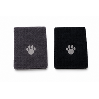 YES4PETS 2 x Pet Dog Cat Microfiber Towel Bath Beach Drying Dry Towels Blanket