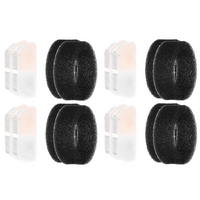 YES4PETS 8 x Pet Dog Cat Fountain Filter Replacement Activated Carbon Ion Exchange Resin Triple Filtration System Automatic Water Dispenser PW-115