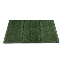 YES4PETS Indoor Dog Puppy Toilet Grass Potty Training Mat Loo Pad 126 x 63 cm