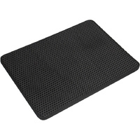 YES4PETS 3x Double Layer Cat Litter Tray Trap Mat Catch Cat Litter House Box Pad Toilet Mat 60 x 76cm