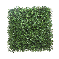 4 x Artificial Plant Wall Grass Panels Vertical Garden Tile Fence 50X50CM