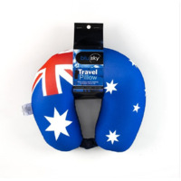 2 X Portable U Shaped Head Rest Cushion Microbead Travel Neck Pillow