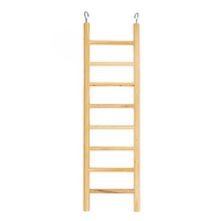 YES4PETS 3 x Wooden Ladder Bird Budgie Canary Hamster Gerbil Mouse Rats Cage Ladders Toys