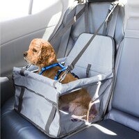 Small Pet Carrier Dog Cat Car Booster Seat Portable Soft Cage Travel Bag